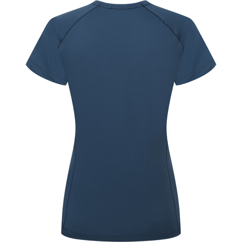 Women's Sonic Tee, Rab Women's Sonic Tee in Tempest Blue back