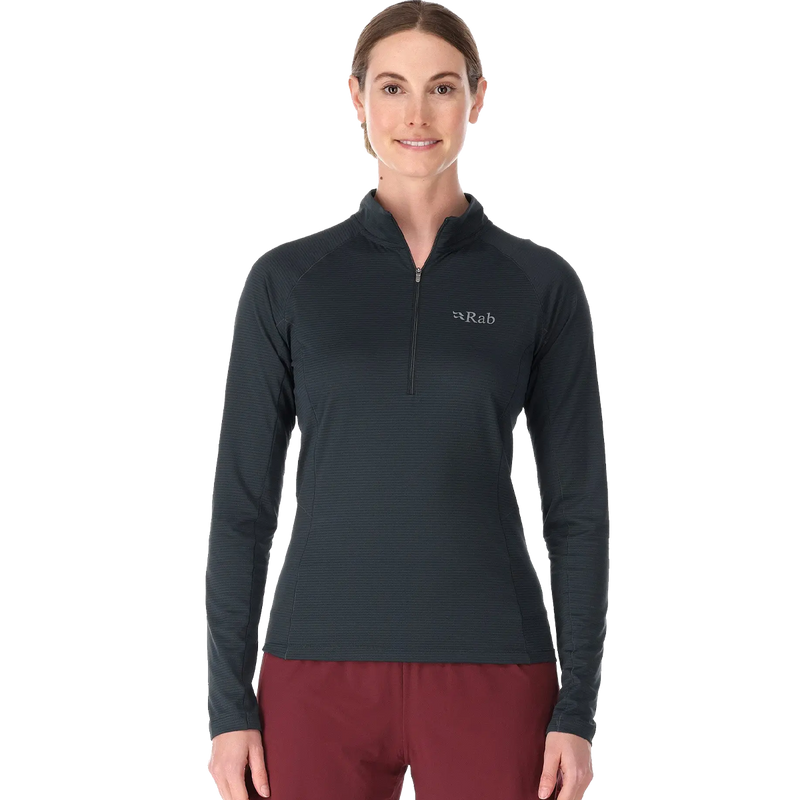 Women's Sonic Long Sleeve Zip, Featured Image
