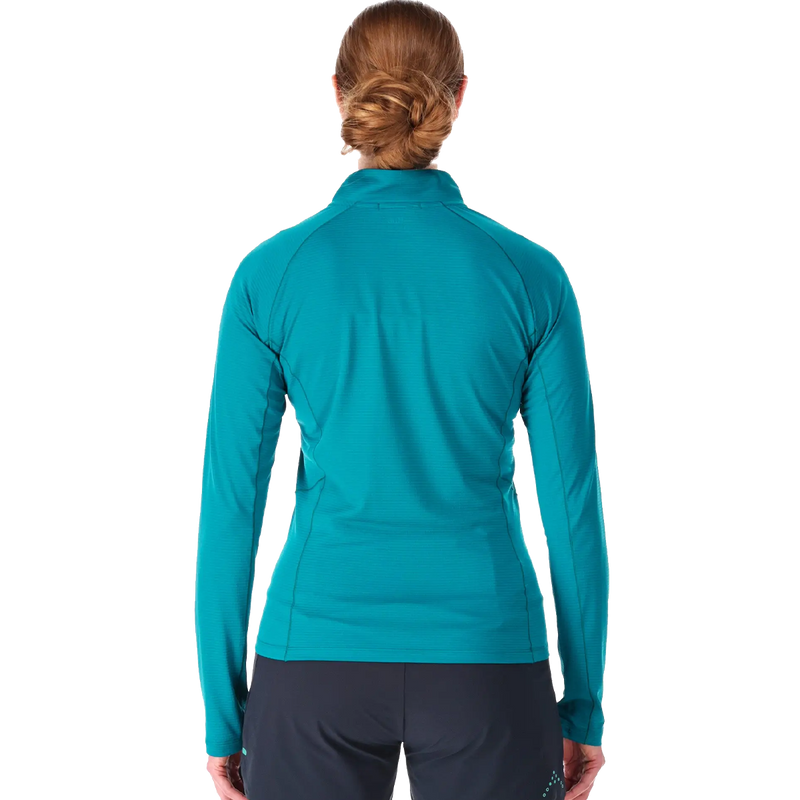 Women's Sonic Long Sleeve Zip, Rab Women's Sonic Long Sleeve Zip back
