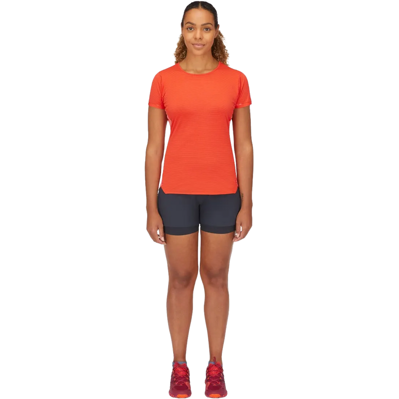 Women's Sonic Ultra Tee, Rab Women's Sonic Ultra Tee on model front