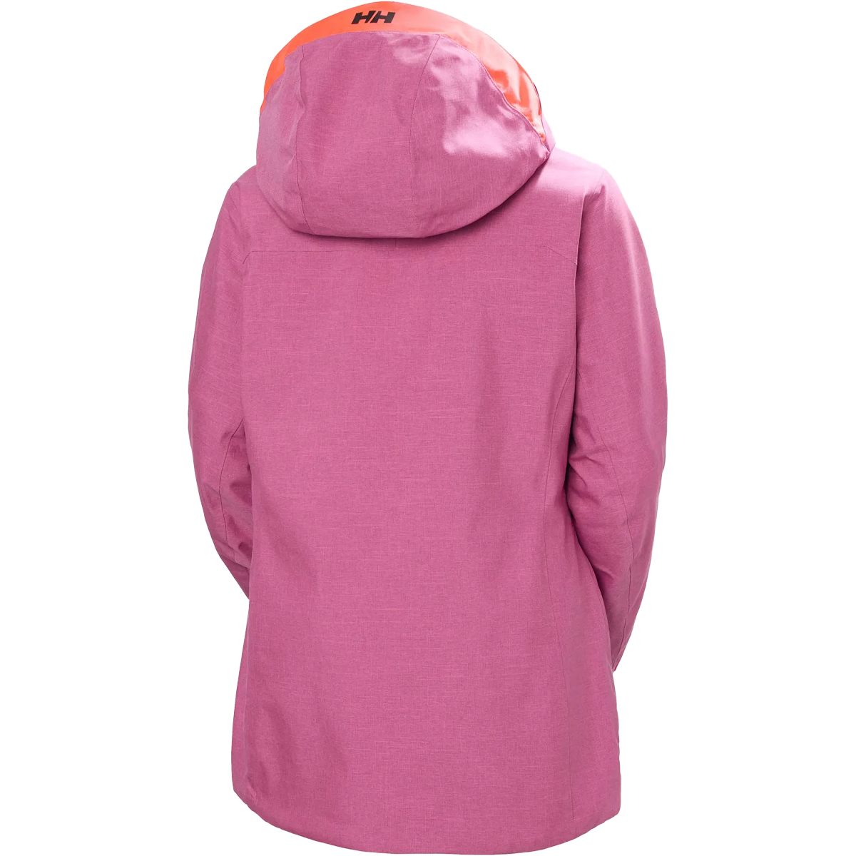 Helly Hansen Women's Powderqueen 3.0 Jacket in Hot Pink back view