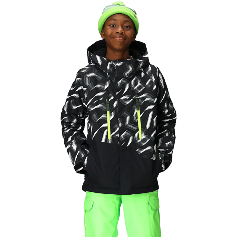 Youth Geo Insulated Jacket, Featured Image