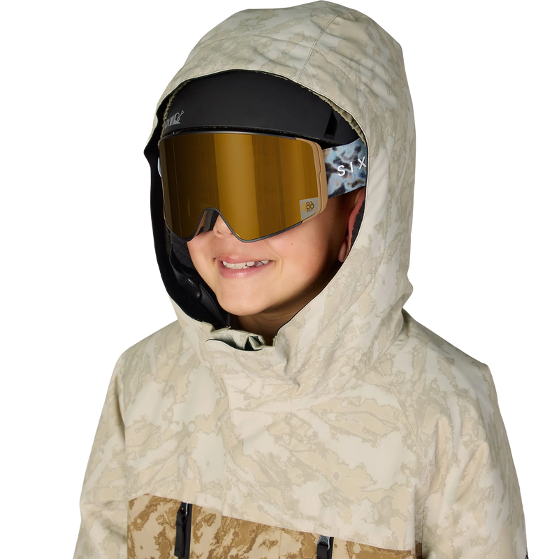 Youth Geo Insulated Jacket, 686 Youth Geo Insulated Jacket hood