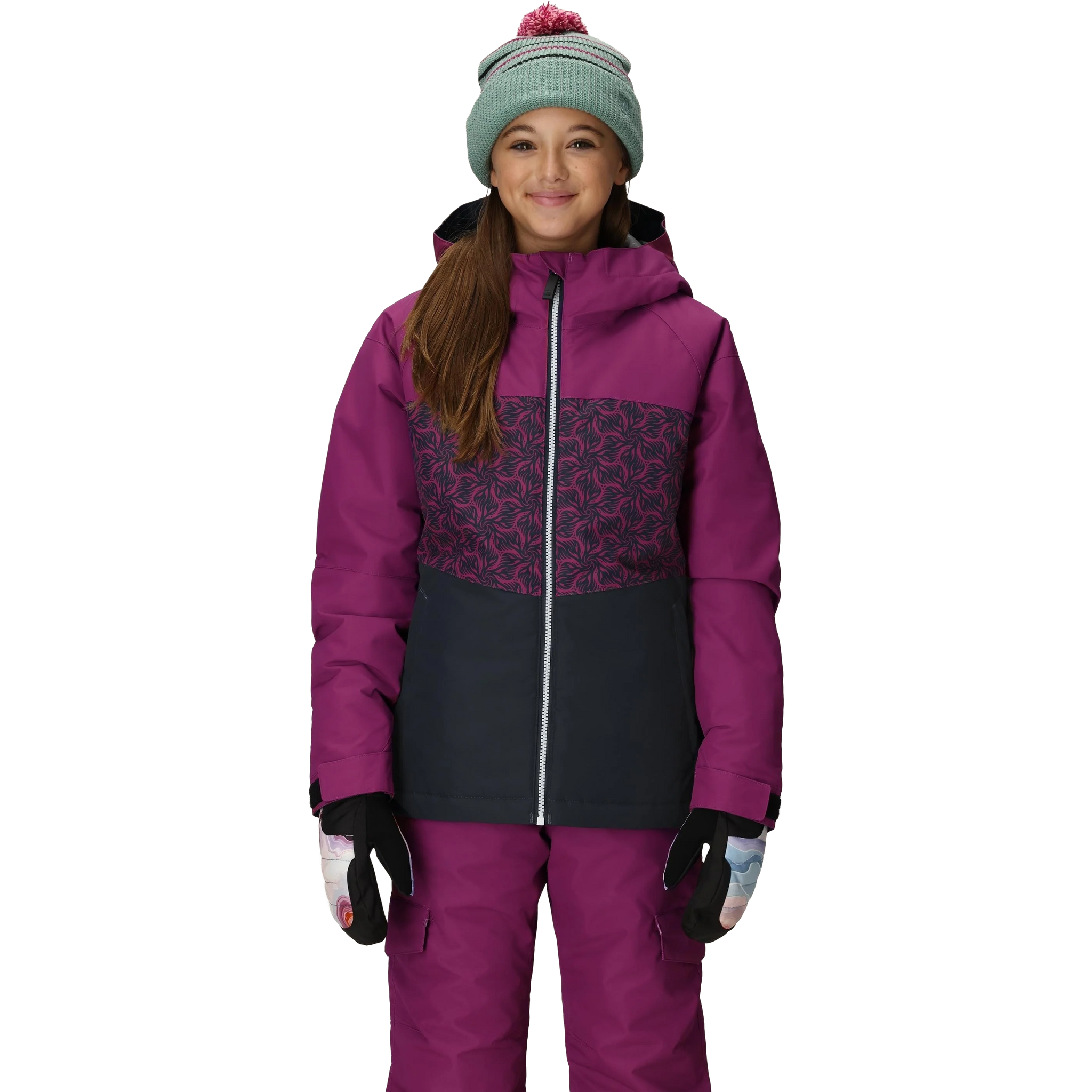 Youth Athena Insulated Jacket alternate view