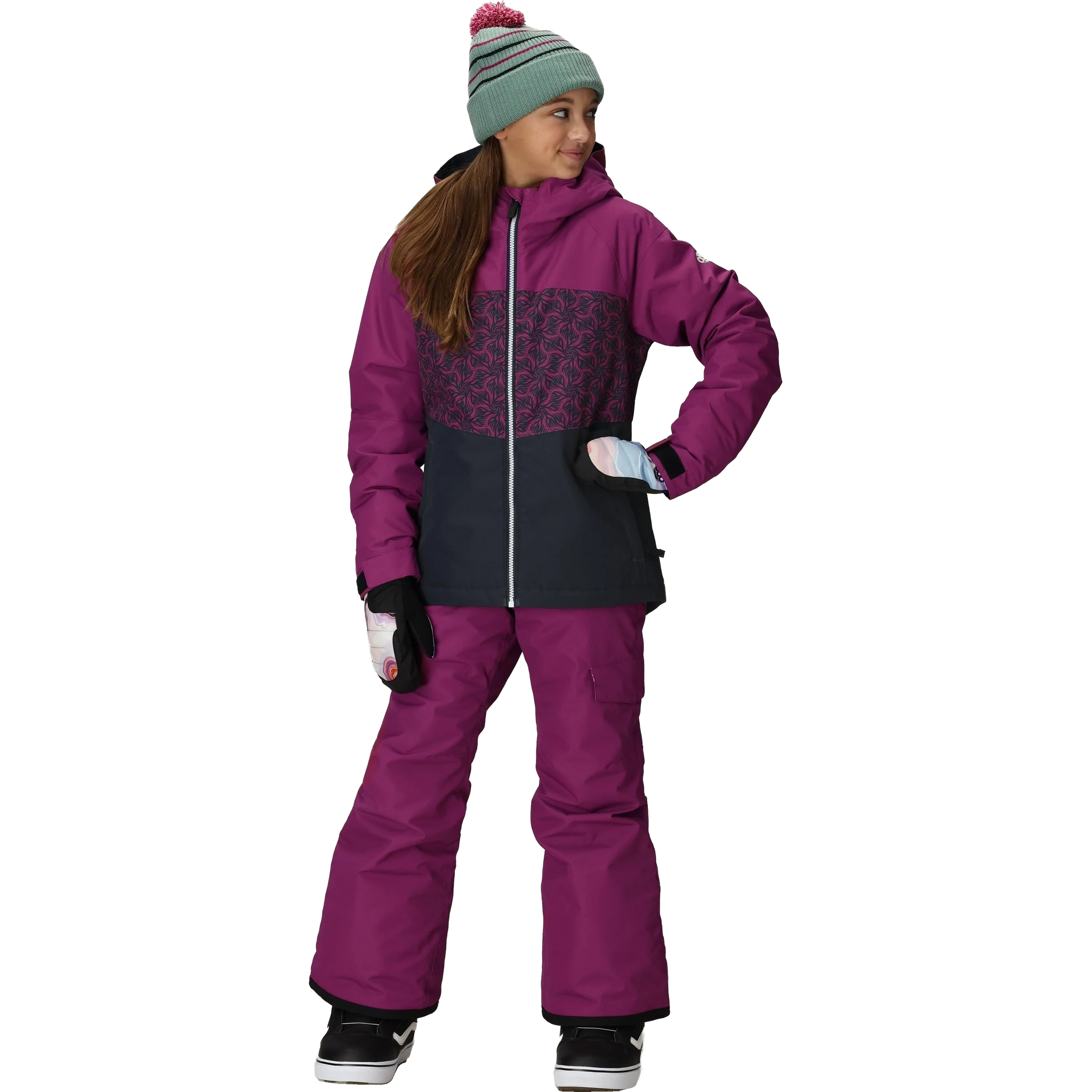 Youth Athena Insulated Jacket alternate view