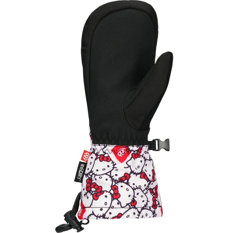 Youth Hello Kitty Heat Insulated Mitt, 686 Youth Hello Kitty Heat Insulated Mitt palm