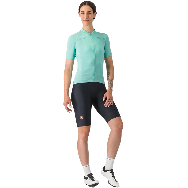 Women's Anima 4 Jersey, Castelli Women's Anima 4 Jersey in 457 Pool Blue front