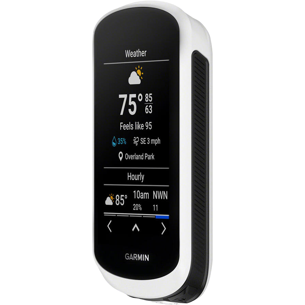 Garmin Edge Explore 2 left facing angled view