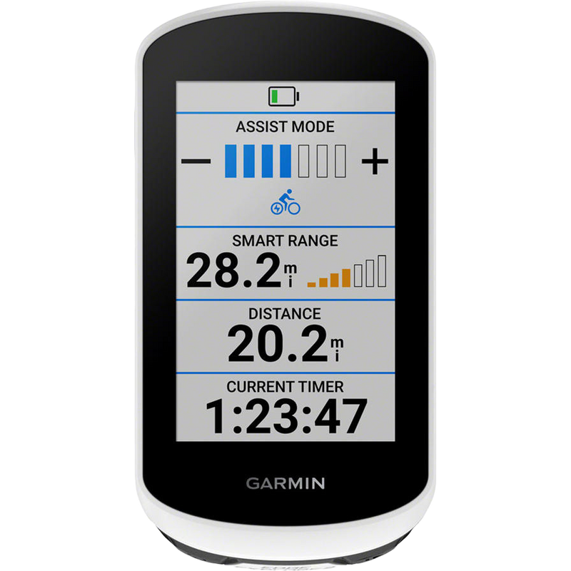 Garmin Edge Explore 2 miles distance and time details