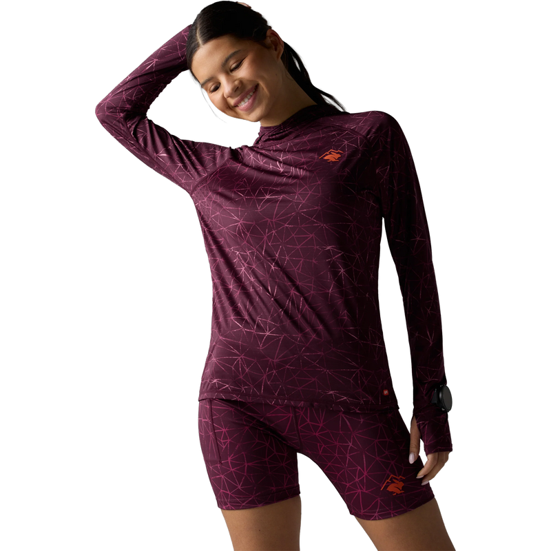 Women's UPF Deflector 2.0 Hoodie, Rabbit Women's UPF Deflector 2.0 front