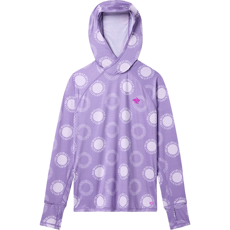 Women's UPF Deflector 2.0 Hoodie, Rabbit Women's UPF Deflector 2.0 Hoodie in 563-Chalk Violet Sun front