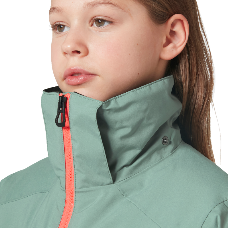 Youth Jr Stellar Jacket, Helly Hansen Youth Jr Stellar Jacket collar