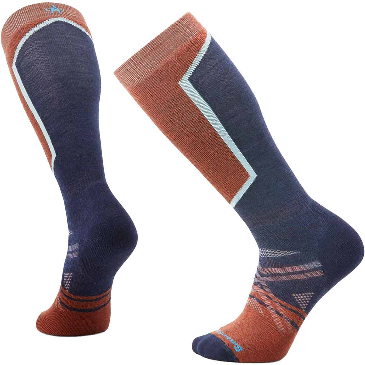 Smartwool Ski Full Cushion Over The Calf Socks in Picante
