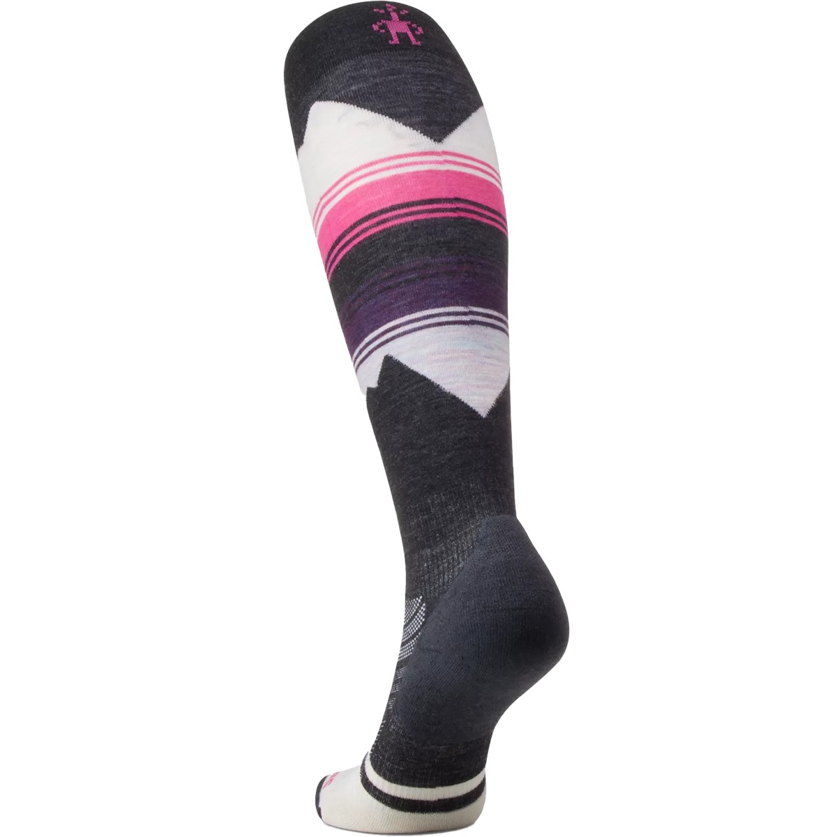 Women's Ski Targeted Cushion Pattern OTC Socks alternate view