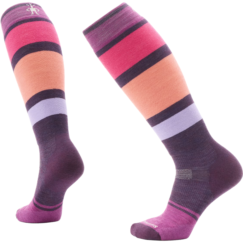 Women's Snowboard Targeted Cushion OTC Socks, Featured Image