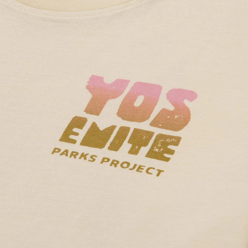 Women's Yosemite Fawns Boxy Tee, Parks Project Women's Yosemite Fawns Boxy Tee chest logo