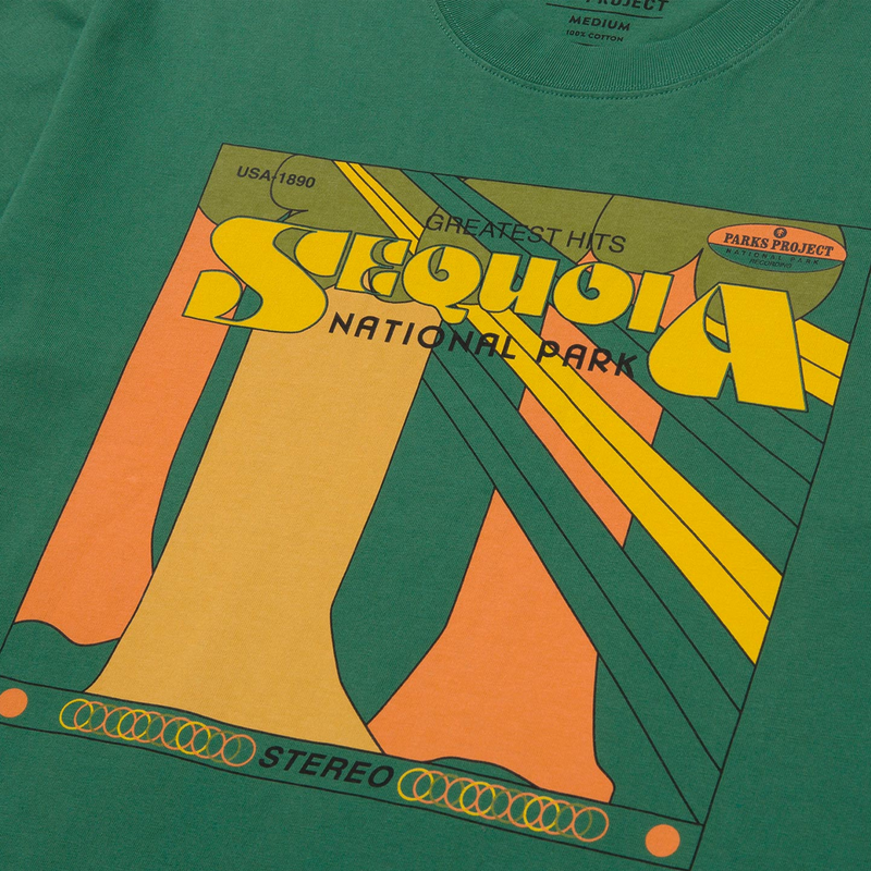 Sequoia Greatest Hits Tee, Parks Project Sequoia Greatest Hits Tee graphic detail