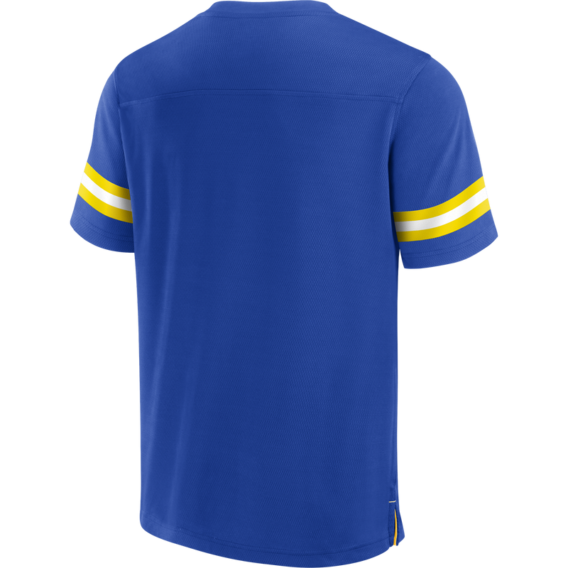 Men's Rams Fundamentals Hashmark Top, Fanatics Men's Rams Fundamentals Hashmark Top back