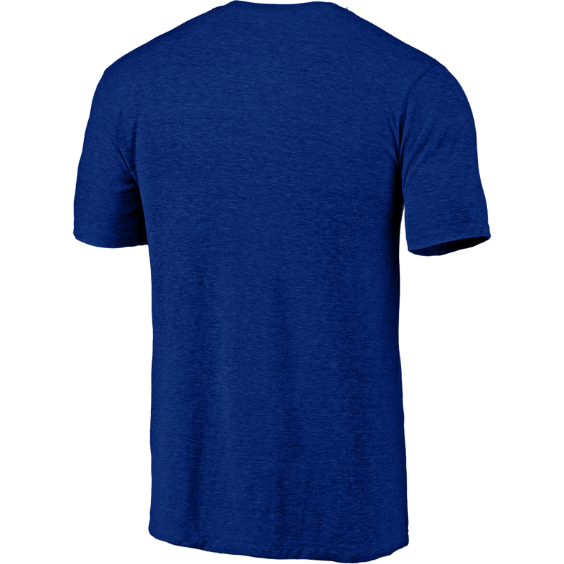 Men's Dodgers Triblend Logo Short Sleeve, Fanatics Men's Dodgers Triblend Logo Short Sleeve back