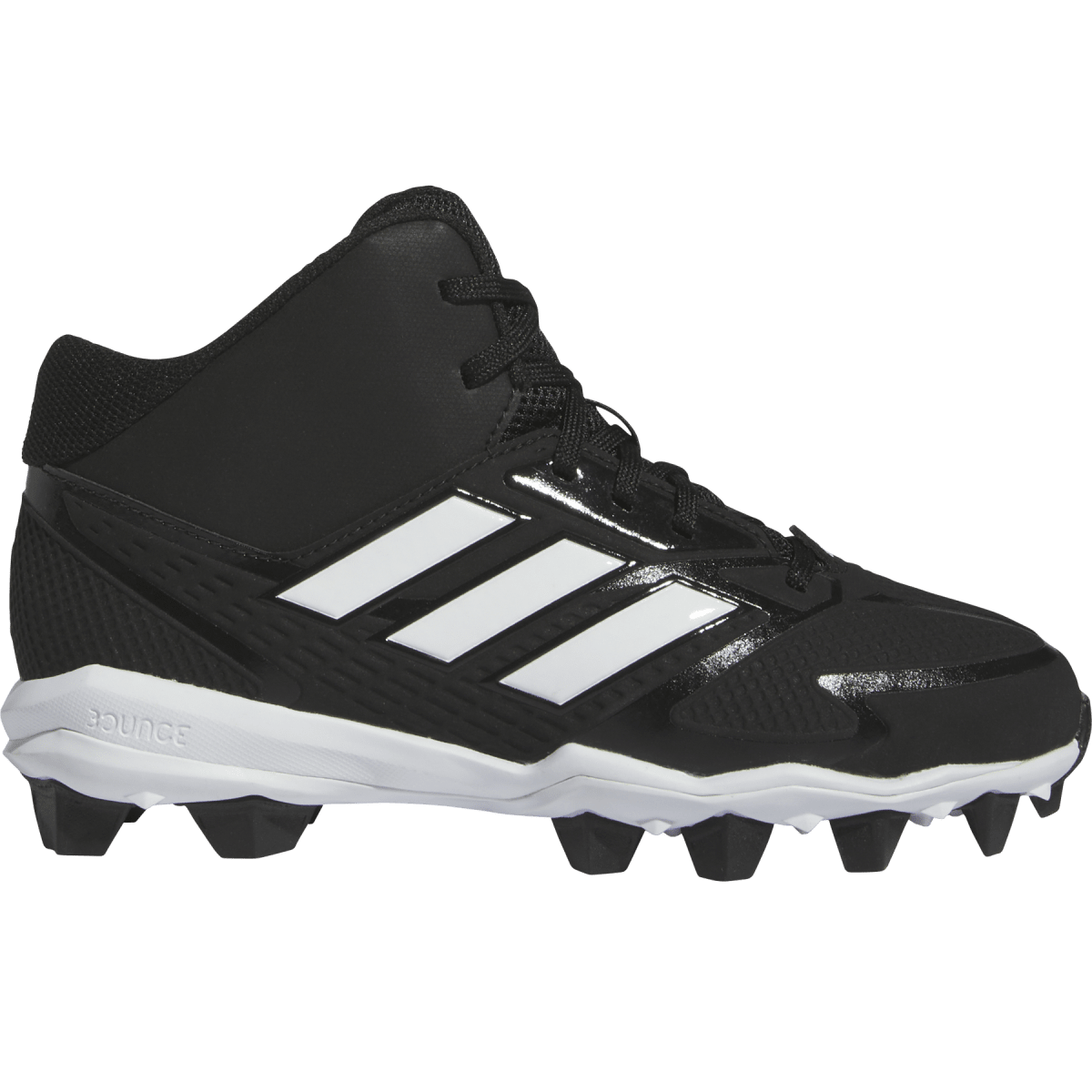 Adidas Youth Icon 8 Mid MD in Black/White