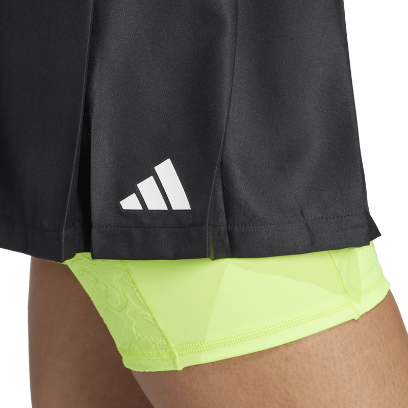 Women's London Pleat Skirt, adidas Women's London Pleat Skirt logo