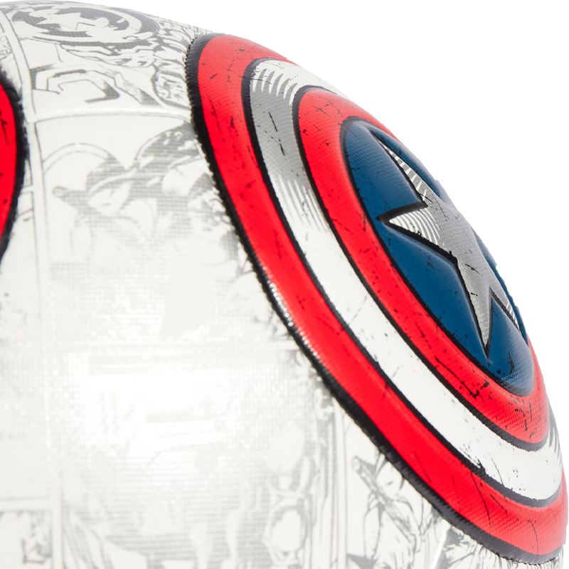 MLS Marvel Captain America Training Ball, adidas MLS Marvel Captain America Training Ball side