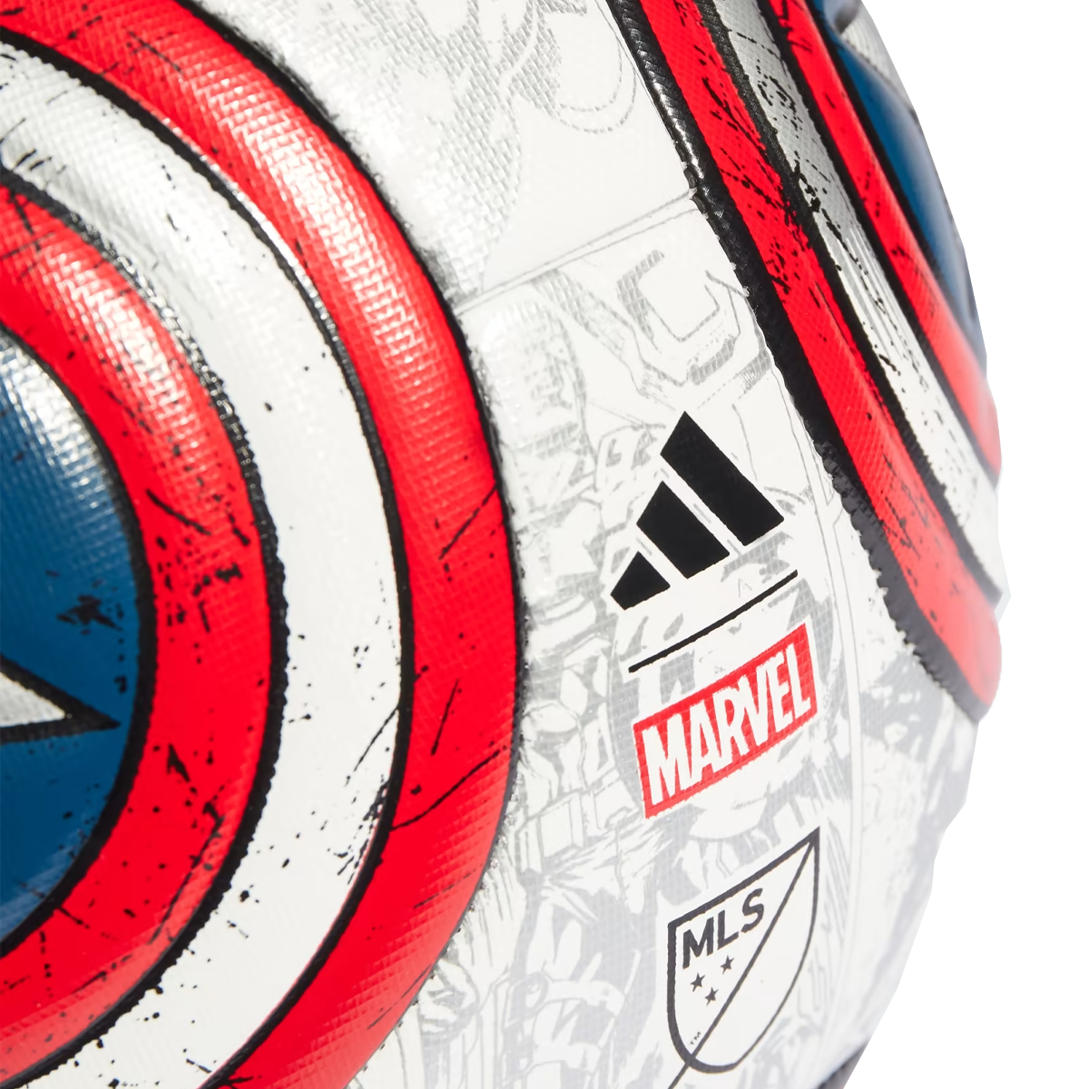 MLS Marvel Captain America Training Ball alternate view