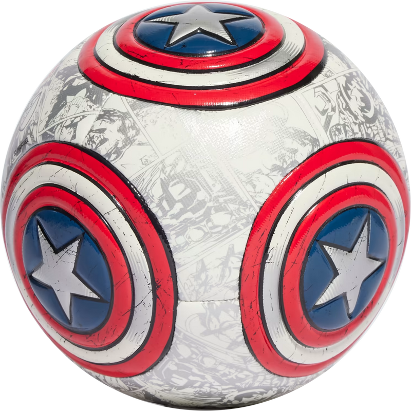 Marvel MLS Captain America Mini Ball, adidas Marvel MLS Captain America Mini Ball front