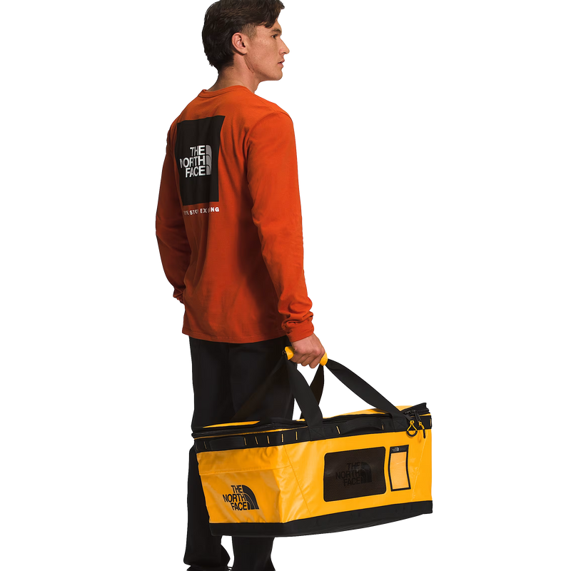 Base Camp Gear Box - L, The North Face Base Camp Gear Box - L 4WP-Summit Gold/TNF Black with model