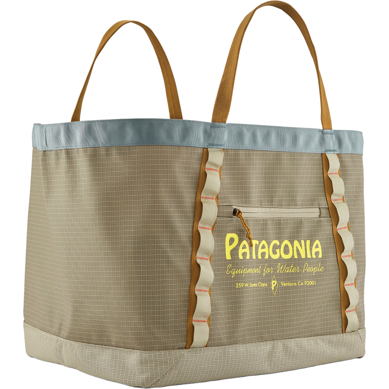 Patagonia Black Hole Gear Tote 61L in WBST-Water People Banner/Weathered Stone