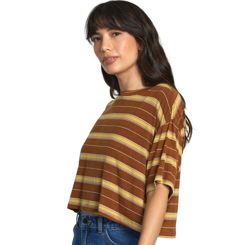 Women's Hooky Tee, RVCA Women's Hooky Tee side