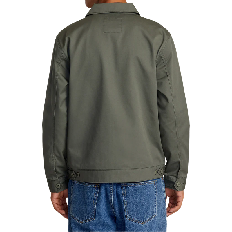 Day Shift Jacket, RVCA Day Shift Jacket in OLV Olive back