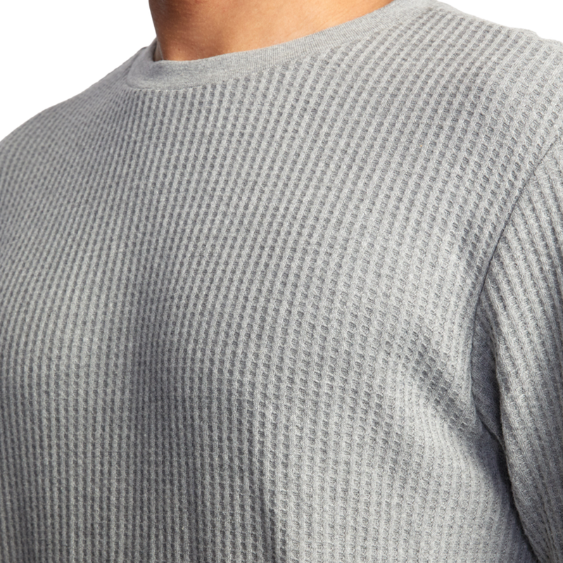 Day Shift Long Sleeve Thermal, RVCA Day Shift Long Sleeve Thermal neckline