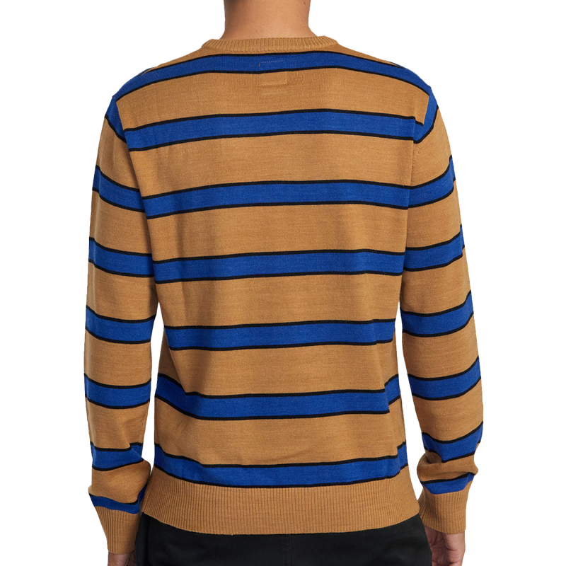 Alex Stripe Crew, RVCA Alex Stripe Crew back