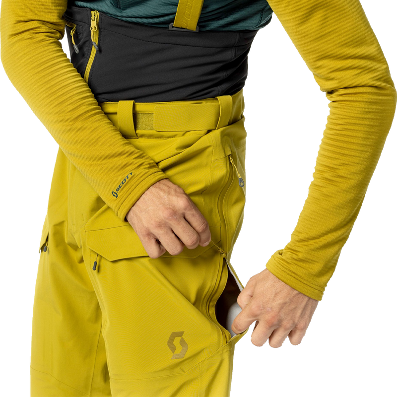 Men's Vertic 3 Layer Pants, Scott USA Men's Vertic 3 Layer Pants leg vent
