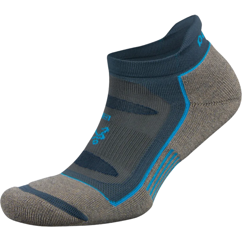 Balega Women's Blister Resist No Show in Mink/Legion Blue