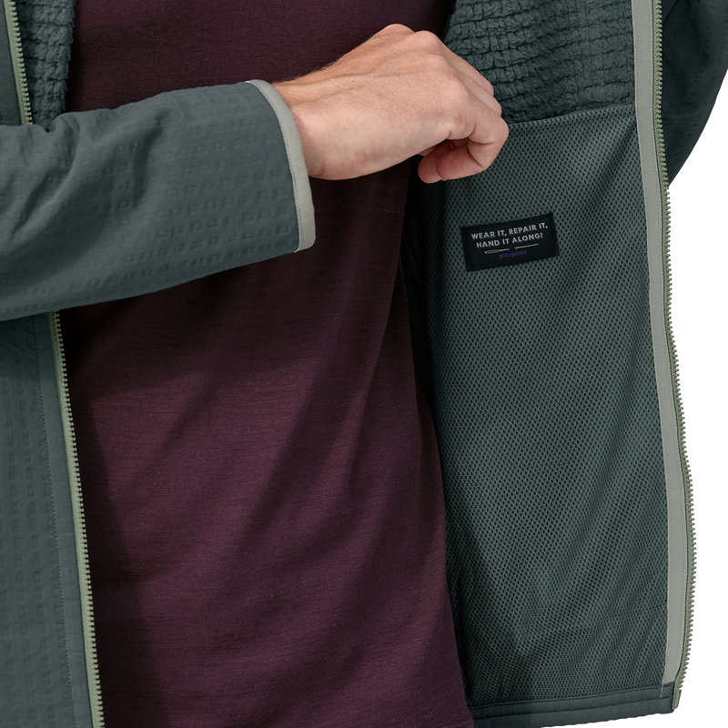 Men's R2 TechFace Jacket, Patagonia Men's R2 TechFace Jacket inner pocket