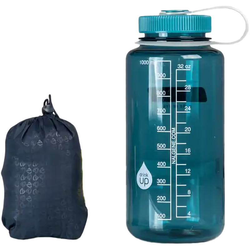 Fillo Elite Ultralight Pillow, Nemo Fillo Elite Ultralight Pillow in Blue Horizon Citron in stuff sack