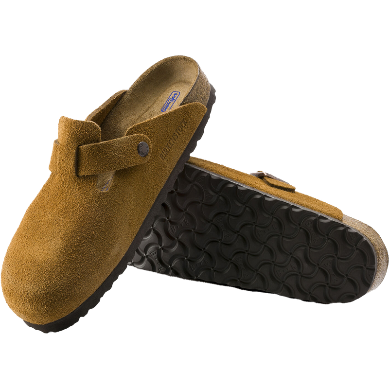Women's Boston Soft Footbed - Regular, Birkenstock Women's Boston Soft Footbed - Regular top and bottom