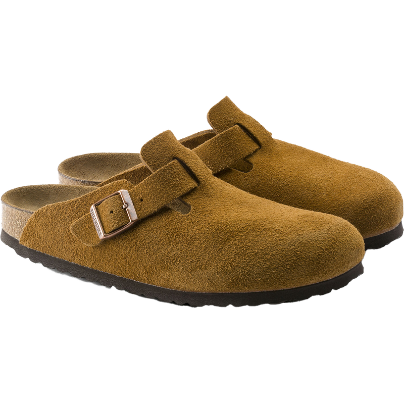 Women's Boston Soft Footbed - Regular, Birkenstock Women's Boston Soft Footbed - Regular pair