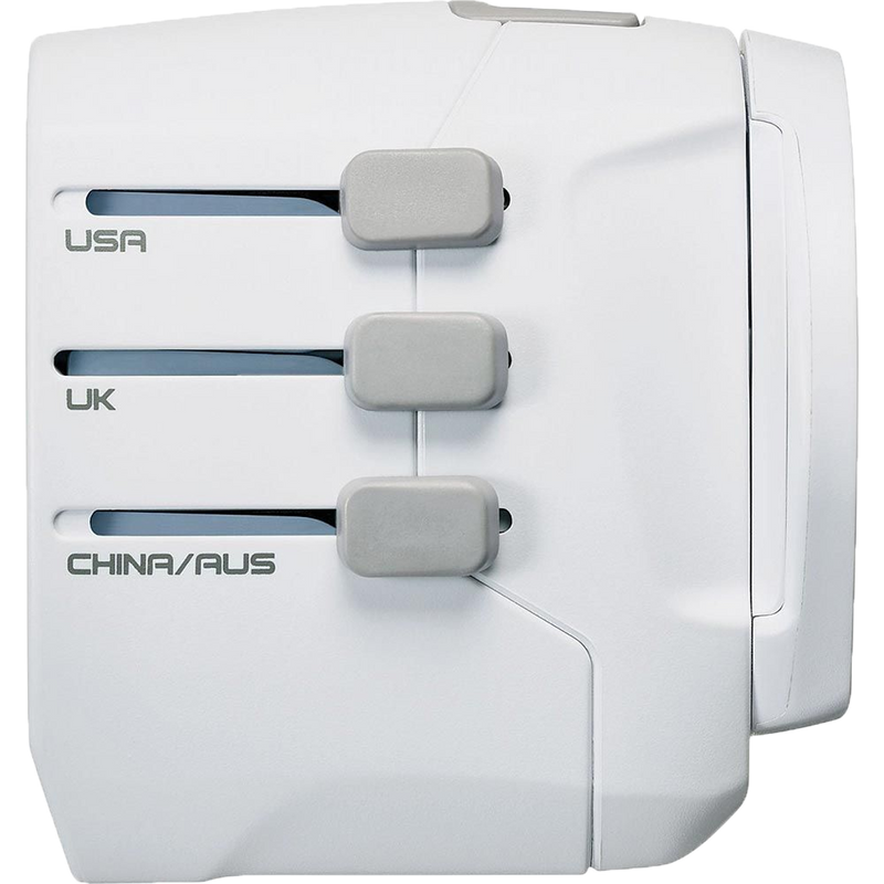 Worldwide Grounded Adaptor USB, Go Travel Worldwide Grounded Adaptor USB regions