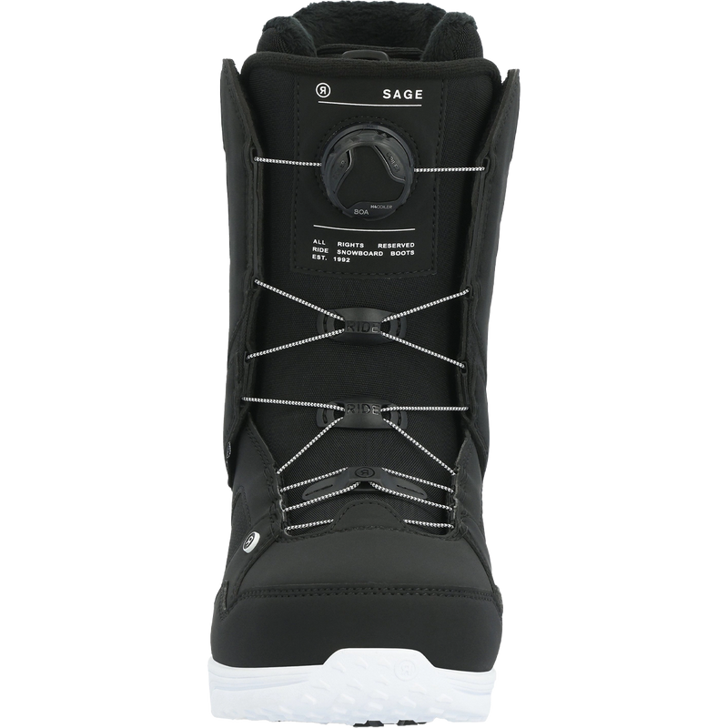 Women's Sage, Ride Women's Sage front of boot