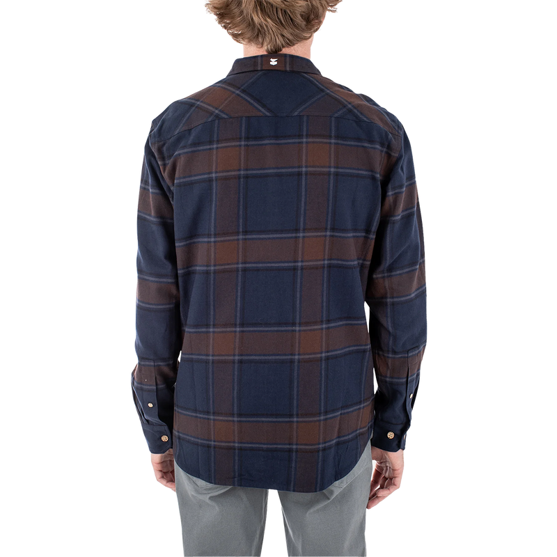 Men's Breaker Flannel, Jetty Men's Breaker Flannel in Graphite back