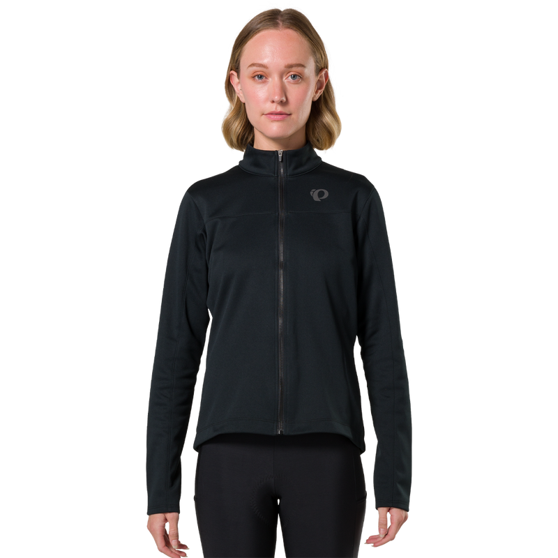 Women's Quest Thermal Jersey, Pearl Izumi Women's Quest Thermal Jersey front on model