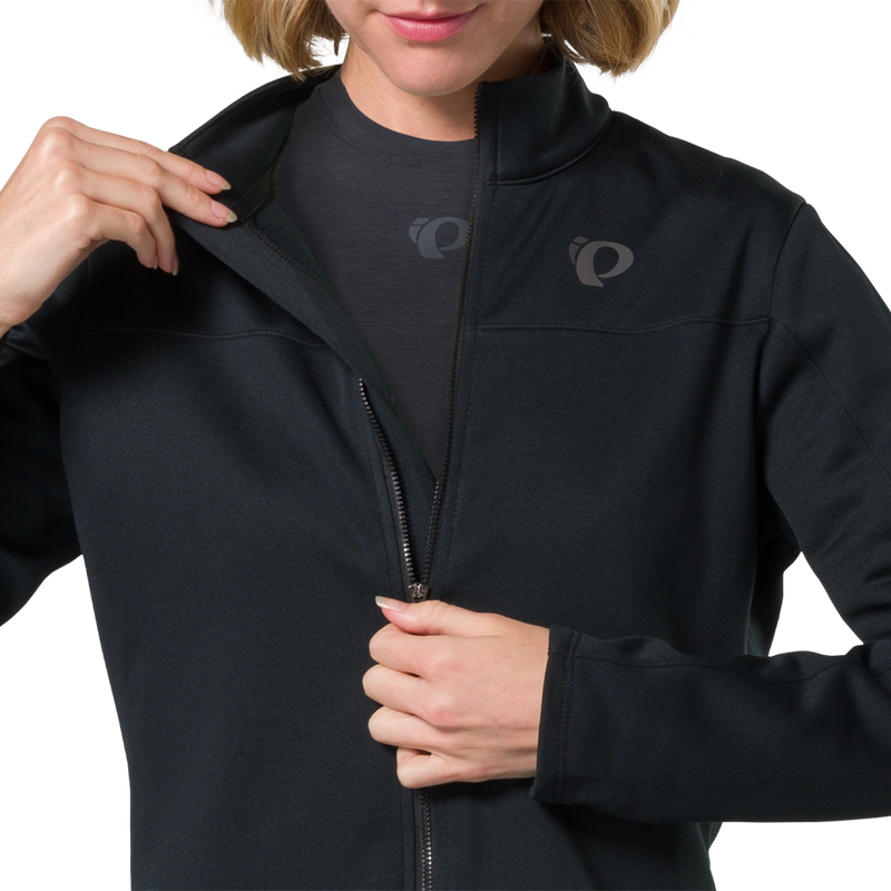 Women's Quest Thermal Jersey, Pearl Izumi Women's Quest Thermal Jersey front zipper