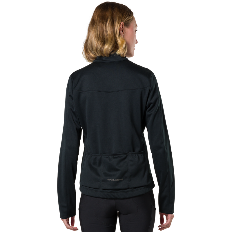 Women's Quest Thermal Jersey, Pearl Izumi Women's Quest Thermal Jersey back on model