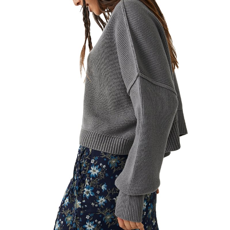 Women's Easy Street Crop Pullover, Free People Women's Easy Street Crop Pullover side