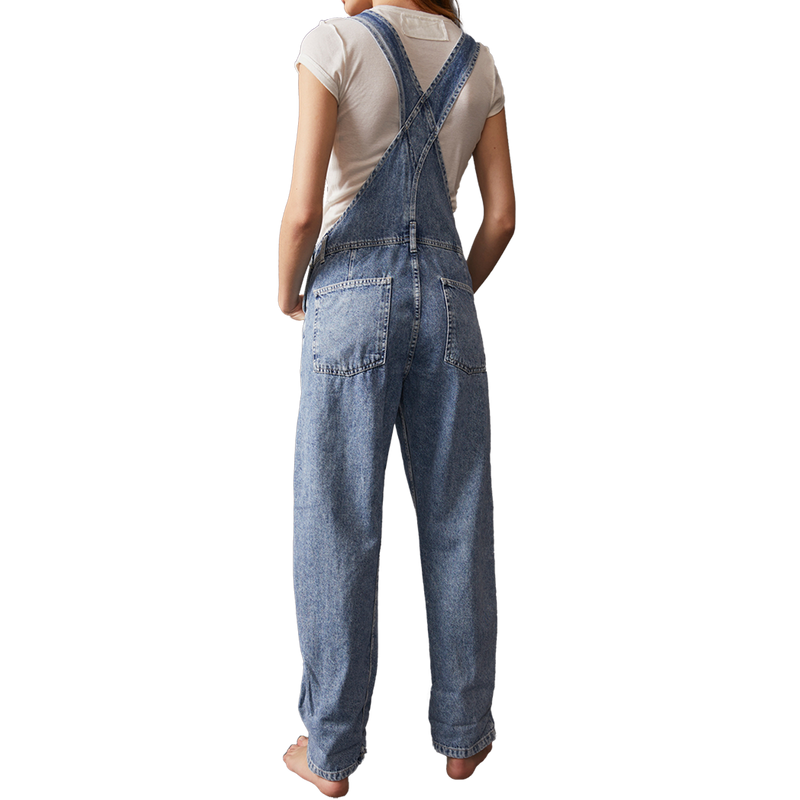 Women's Ziggy Denim Overall, Free People Women's Ziggy Denim Overall back