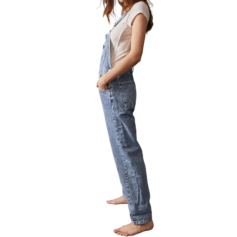 Women's Ziggy Denim Overall, Free People Women's Ziggy Denim Overall side