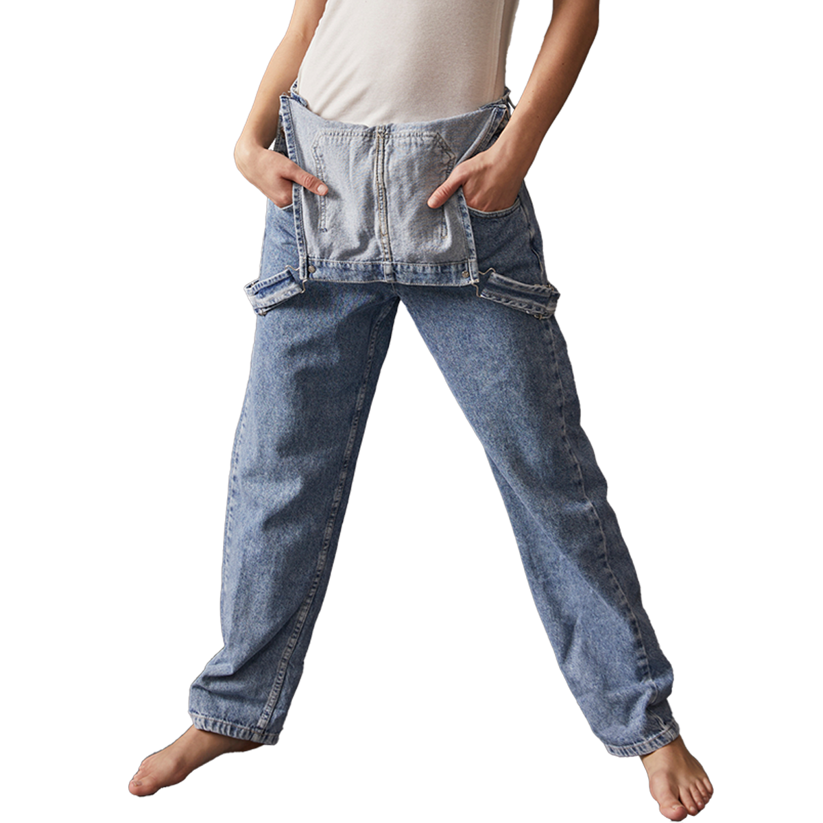 Women's Ziggy Denim Overall alternate view